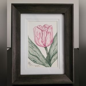 Original "breathe" Tulip Sketch
